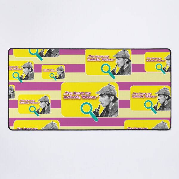Item preview, You know my methods Watson, Sherlock Holmes designed and sold by Mauswohn.
