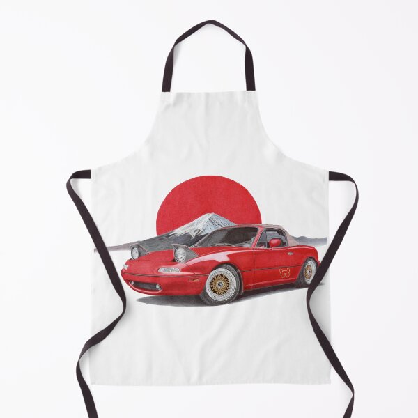 Item preview, Mazda Miata MX5 with French Bulldog. designed and sold by Car drawings by Pavlo Scherbatyuk.