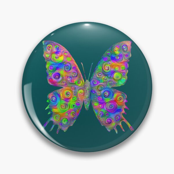 Item preview, DeepDream Motley Butterfly   designed and sold by OnlyPinks.