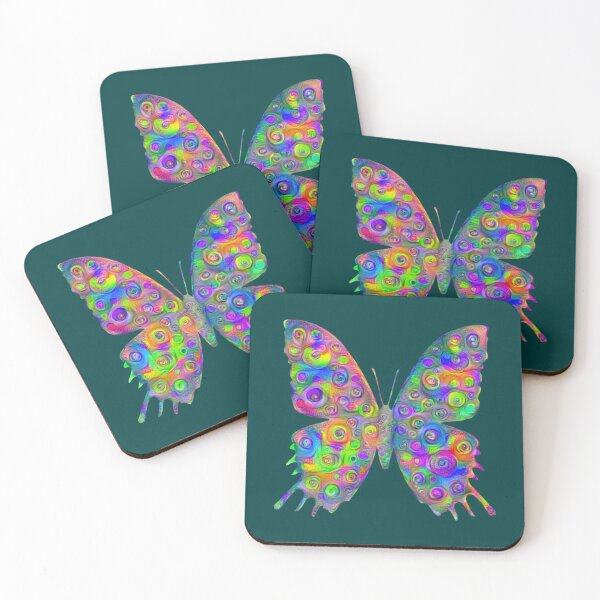 Item preview, DeepDream Motley Butterfly   designed and sold by OnlyPinks.