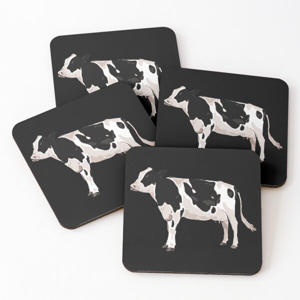 Item preview, Black And White Cow Animals Art Paint Draw Design designed and sold by BK-Fishing.