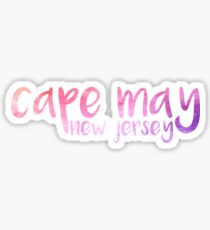 cape may new jersey Sticker