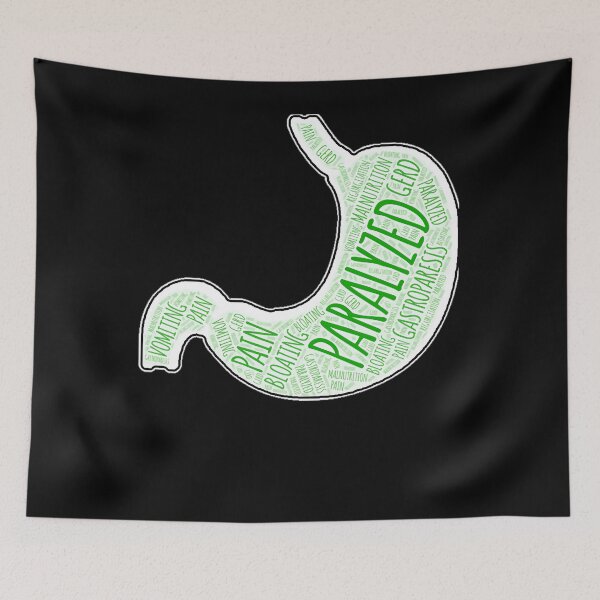 Item preview, Gastroparesis Gastroparesis Awareness Symptoms Word Art  designed and sold by OtiliaNikolaus.