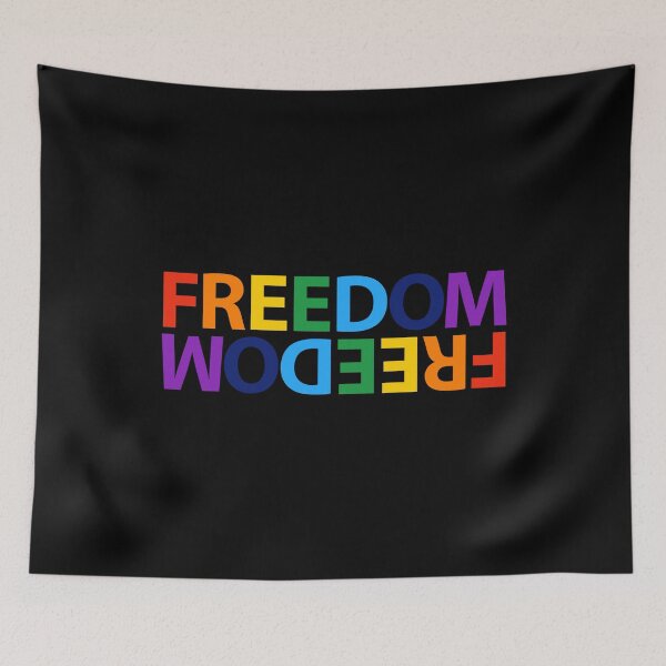 Item preview, Freedom. rainbow colors designed and sold by efenem.
