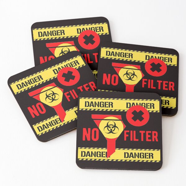 Item preview, be careful  danger no filter funny designed and sold by pat227jc.