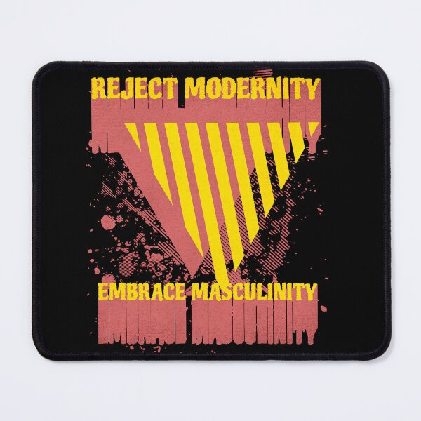 Item preview, Reject modernity embrace masculinity designed and sold by StoicMindset.