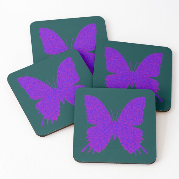 Item preview, DeepDream Purple Violet Butterfly   designed and sold by OnlyPinks.