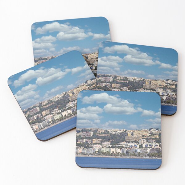Item preview, Beach and Nice town in summer designed and sold by goceris.