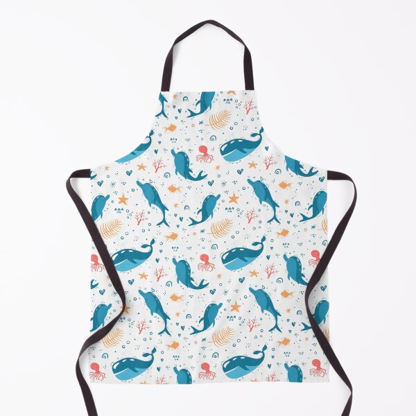 Item preview, Under the sea seamless - Pattern with cute animals designed and sold by Akimatax ✯✯✯✯✯.