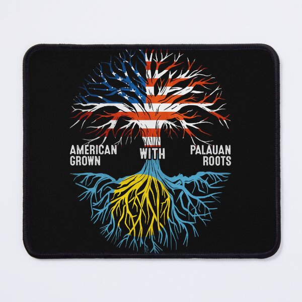 Item preview, American Grown With Palauan Roots Papua New Guinea Flag designed and sold by MoHaCo.