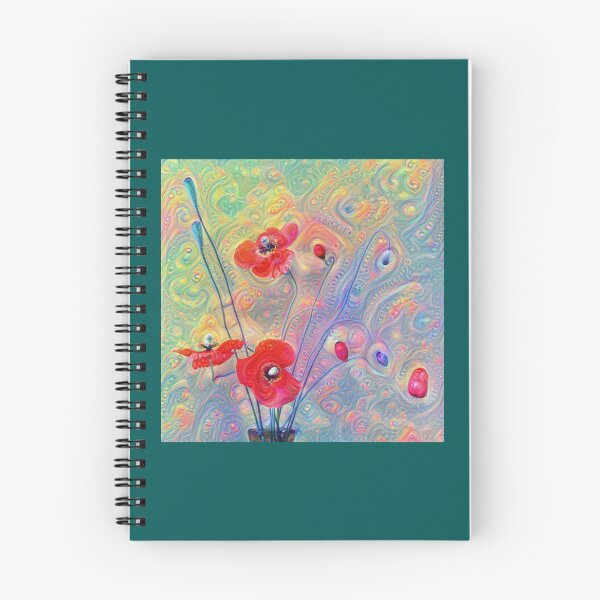 Item preview, Deepdreamed Poppies   designed and sold by OnlyPinks.
