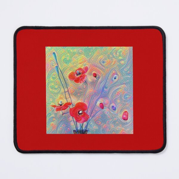 Item preview, Deepdreamed Poppies   designed and sold by OnlyPinks.