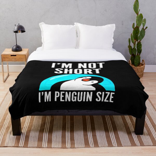 Item preview, No soy bajo, soy del tamaño de un pingüino, pingüino divertido designed and sold by printify.