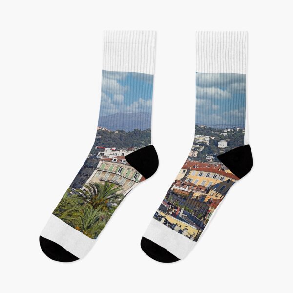 Item preview, Nice old town cityscape France designed and sold by goceris.