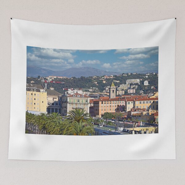 Item preview, Nice old town cityscape France designed and sold by goceris.