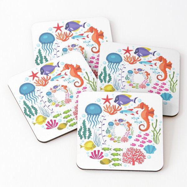 Item preview, A Beautiful Design Made By Sea Creatures designed and sold by ShaStyle ArtFo.