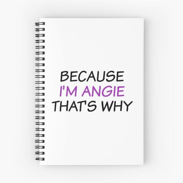 Item preview, because i'm angie that's why  designed and sold by Eriksonshop.