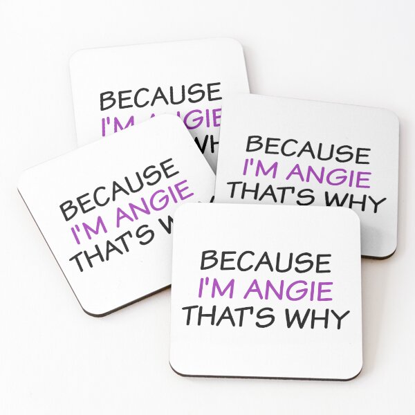 Item preview, because i'm angie that's why  designed and sold by Eriksonshop.