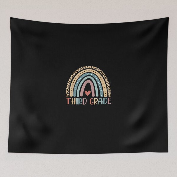 Item preview, Third Grade Rainbow Girls Boys Teacher Back To School T-Shirt designed and sold by DemerathQuartz.