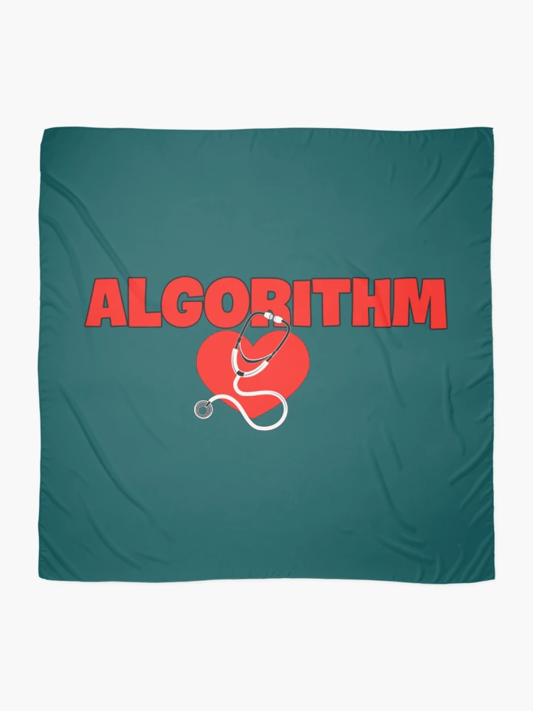 Thumbnail 2 of 3, Scarf, Doctor Algorithm designed and sold by OnlyPinks.