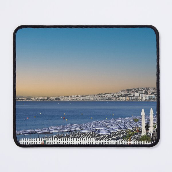 Item preview, The beach in Nice early in the morning designed and sold by goceris.
