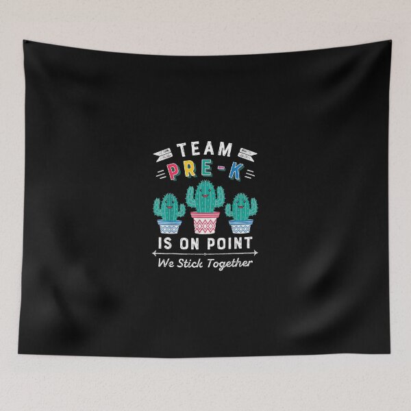 Item preview, Team Pre-K Is On Point We Stick Together Cactus Teacher Gift T-Shirt designed and sold by AmbuehlErnest.