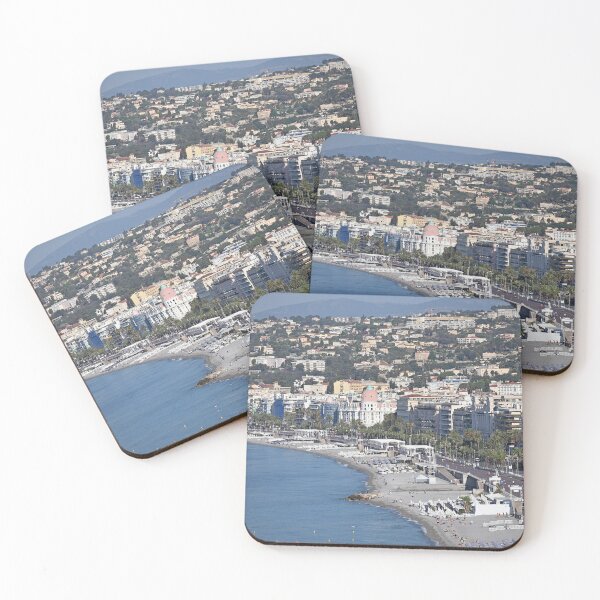 Item preview, Beach and Nice town France designed and sold by goceris.
