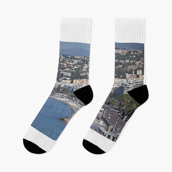 Item preview, Beach and Nice town France designed and sold by goceris.