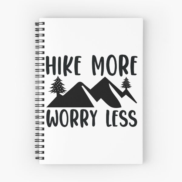 Item preview, Hike More Worry Less designed and sold by BLKHAS.