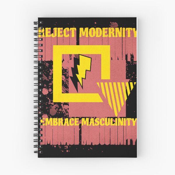 Item preview, Reject modernity embrace masculinity designed and sold by StoicMindset.