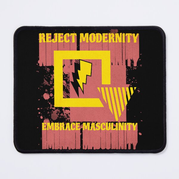 Item preview, Reject modernity embrace masculinity designed and sold by StoicMindset.
