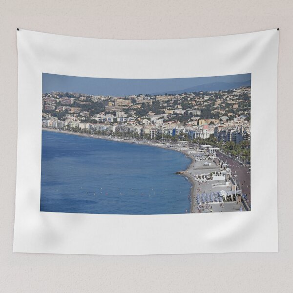 Item preview, Beach and Promenade des Anglais in Nice France designed and sold by goceris.