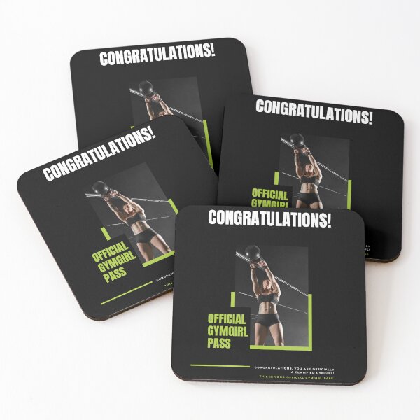 Item preview, Congratulations, Official Gymgirl designed and sold by TjeerdWillem.