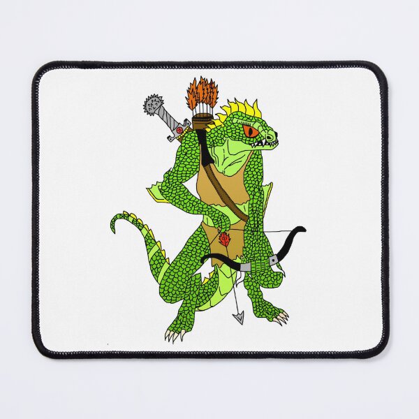 Item preview, Fantasy Lizard Warrior designed and sold by imphavok.