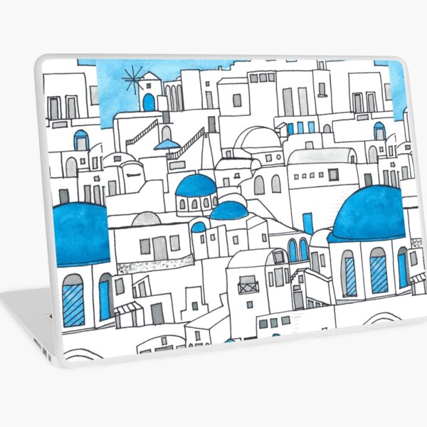 Item preview, Santorini Blue and White Paradise designed and sold by jenbucheli.