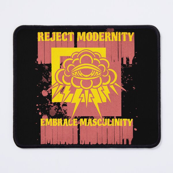 Item preview, Reject modernity embrace masculinity designed and sold by StoicMindset.