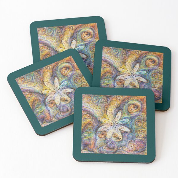 Item preview, Eight armed starfish DeepDream   designed and sold by OnlyPinks.