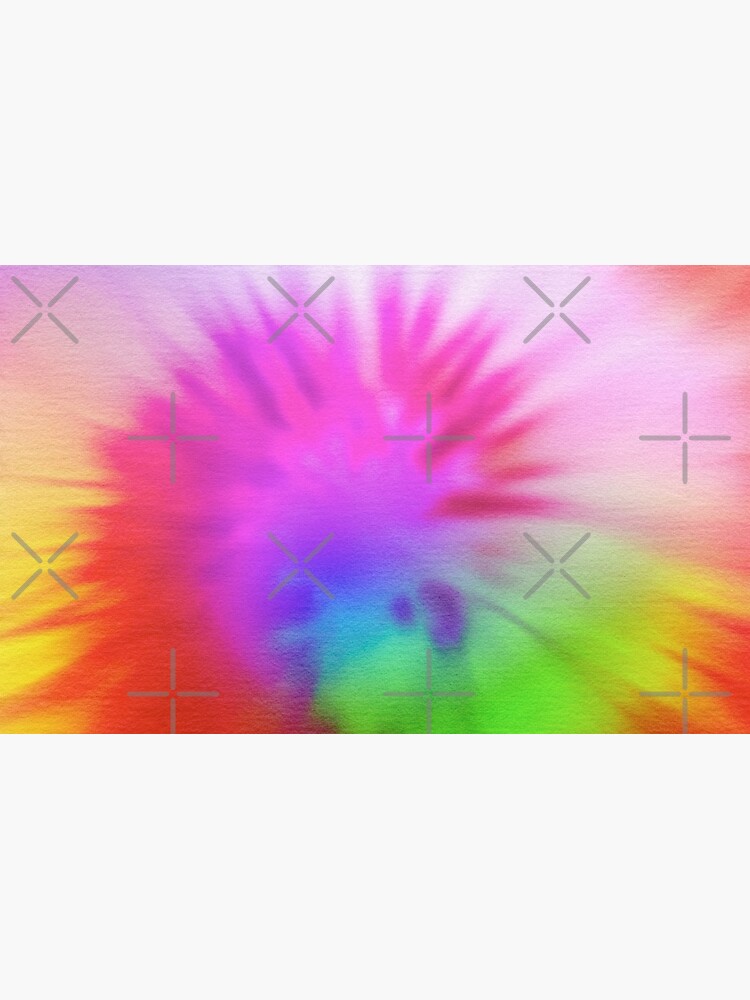 Hippie Tie Dye Door Mat main image 0