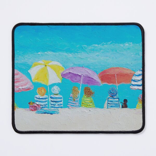 Item preview, A Breezy Summer's Day, beach painting designed and sold by MatsonArtDesign.