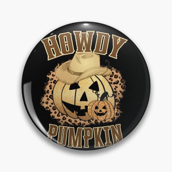 Item preview, Howdy Pumpkin (Western Style Halloween Gift) designed and sold by i-longmanshop.