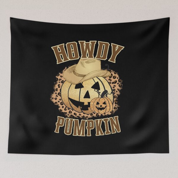 Item preview, Howdy Pumpkin (Western Style Halloween Gift) designed and sold by i-longmanshop.