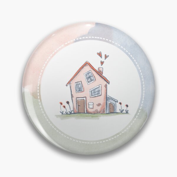 Item preview, Favorite house in pastel designed and sold by FrauBlaschi.