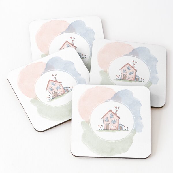 Item preview, Favorite house in pastel designed and sold by FrauBlaschi.