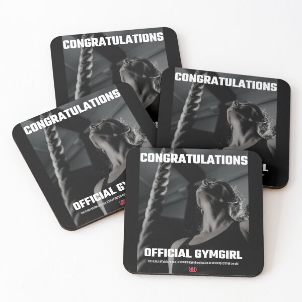 Item preview, Congratulations, Official Gymgirl designed and sold by TjeerdWillem.