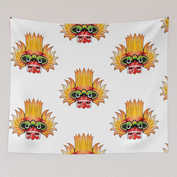 Item preview, Traditional face mask design designed and sold by Color-Lab.