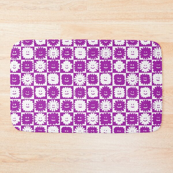 Item preview, Happy Flowers in purple designed and sold by studioanalog.