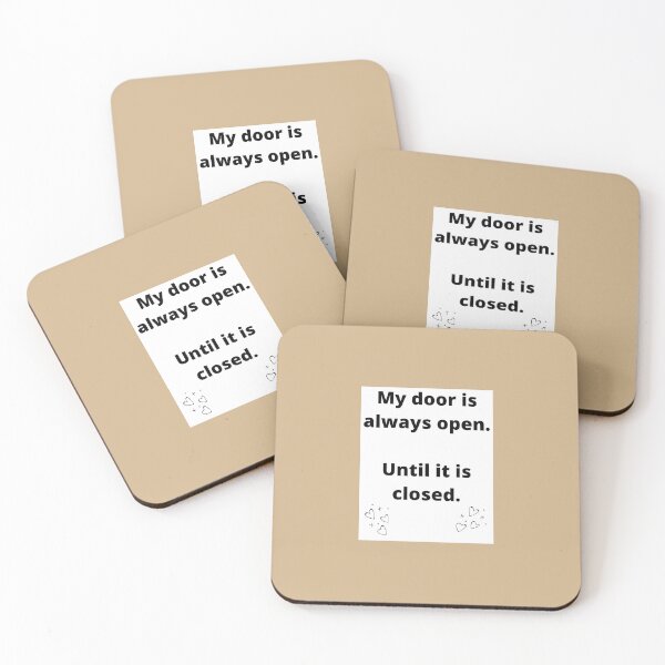 Item preview, My door is always open  designed and sold by NewPages.