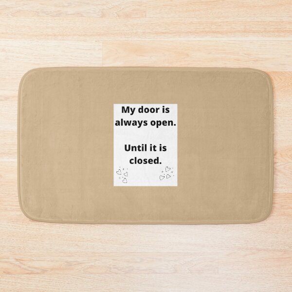 Item preview, My door is always open  designed and sold by NewPages.