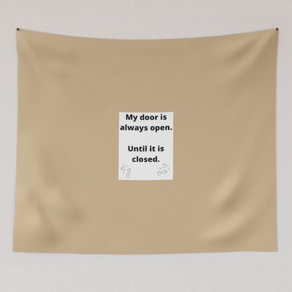 Item preview, My door is always open  designed and sold by NewPages.