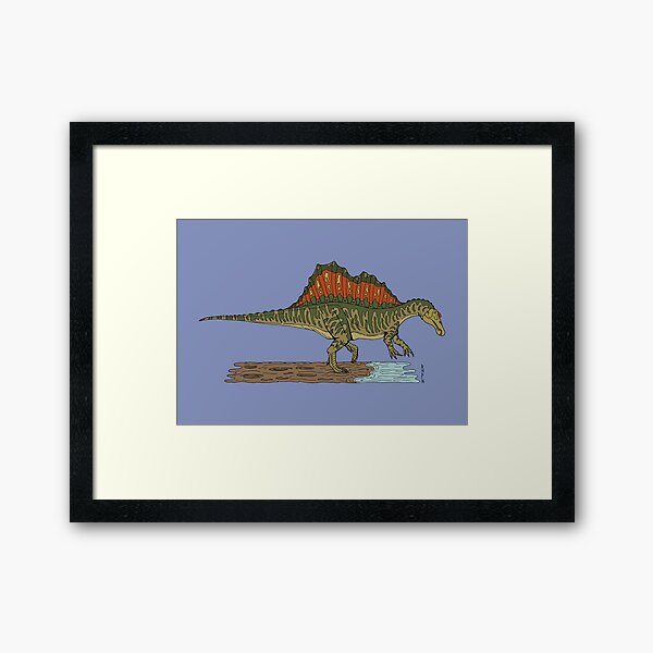 Spinosaurus Framed Art Print